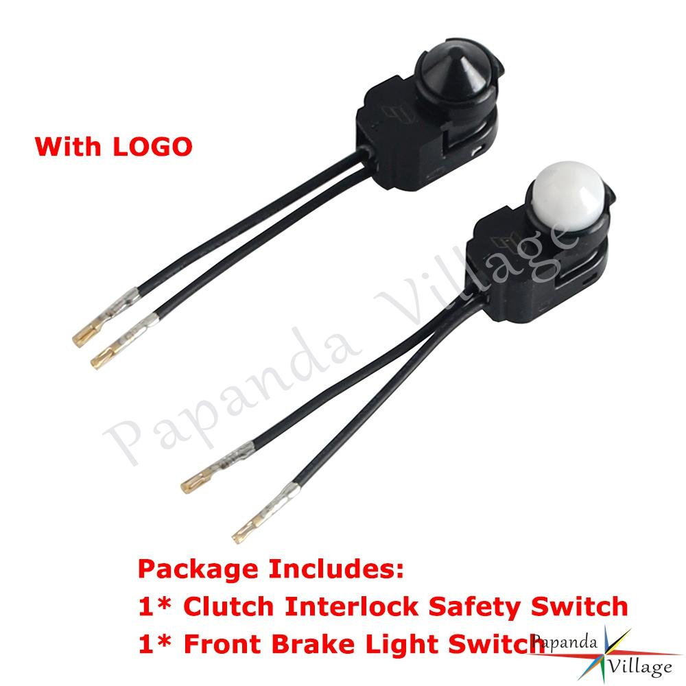 Clutch Interlock Safety Switch For Harley Softail Heritag Dyna Street Bob Low Rider Sportster Front Brake Light Switchs