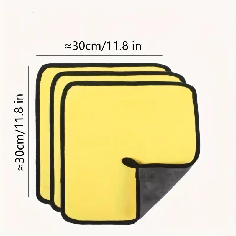 Салфетка из суперабсорбирующей микрофибры - упаковка 1/3/5/10 шт., многоцелевое кухонное и автомобильное полотенце, многоразовая салфетка для удаления пыли