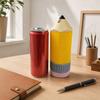 Novelty Pencil Can Holder, Insulated Sleeve for 12oz Beverage, Funny Drink Cooler for BBQ Party, Gift for Teacher Men