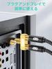 EMK RCA-разветвитель, 1 штекер на 2 гнезда, позолоченный аудиоадаптер, штекер на 2 штекера, 2-полосный адаптер, Y-разветвитель, гнездо, штекер, 2 шт. (1 Женская, Y-образная)