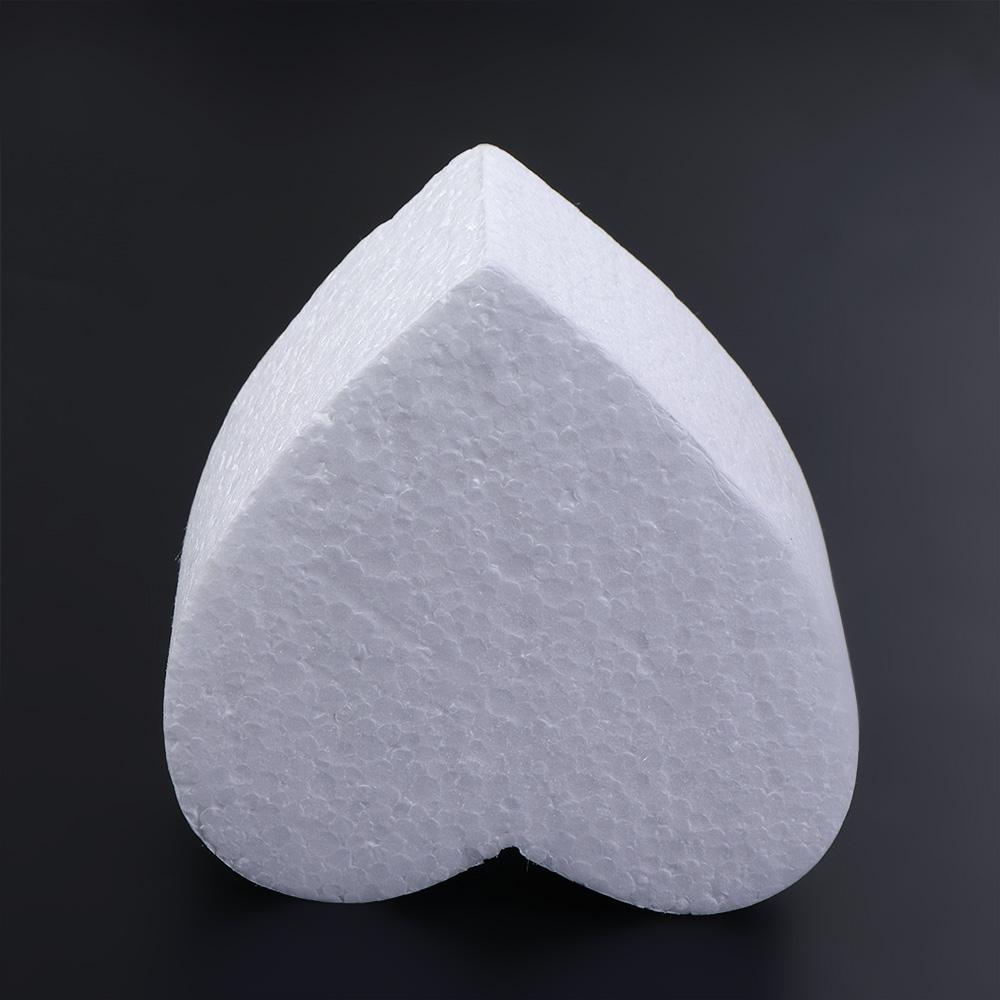 Accessories Polystyrene Heart Shaped Practice Model Cake Foam Mould DIY Model Dummy Cake Model