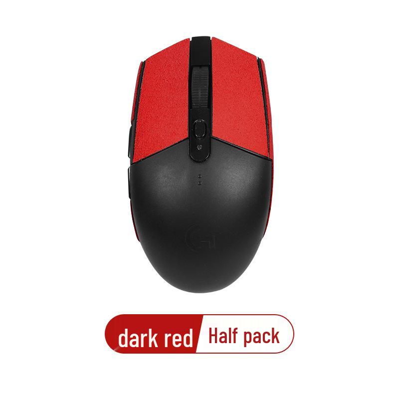 Logitech G102/G304/GPRO Anti-Slip Suede Mouse Stickers - Full Coverage, Sweat-Absorbent, Anti-Sweat Back Stickers