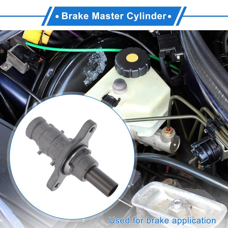 UXCELL Brake Master Cylinder No.4601V0/4601Y3 for Peugeot 308 CC 2009-2014 Hydraulic Master Cylinder Aluminum Alloy