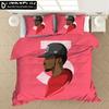Рэпер Тупак 2Pac 3D НОВЫЙ Пододеяльник Наволочка Комплект постельного белья Взрослый Мальчик Девочка Декор спальни Детский Односпальный Двуспальный Большой