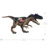 Mattel Jurassic World New Ruler Ревущий Аллозавр лет и HFK06 бежевый большой (МИР ЮРСКОГО ПЕРИОДА) Повреждать! [Общая длина приблизительно. 50см] [4 вверх]