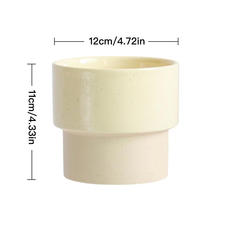 Простой красочный цветочный горшок, сочный горшок, керамический горшок, домашний декор, настольные украшения, бонсай, горшок, украшение сада