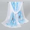 New Chiffon Breathable Thin Small Scarf Popular Women's Scarf Sunscreen Scarf