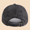 Retro washed baseball cap simple breathable adjustable unisex hat