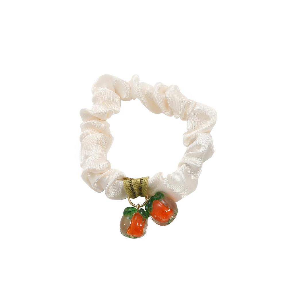 Сетчатая маленькая веревка для волос из хурмы, кольцо для волос в тонкой кишке, резинка для галстука