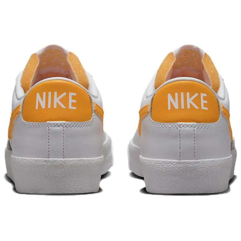 Nike Кроссовки Blazer Low '77 Vintage Белые Университетское золото Фантом Обувь для скейтборда DA6364-112