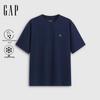 Gap Унисекс свободная футболка с коротким рукавом и вышивкой мишки