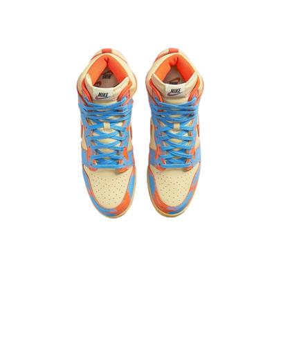 Nike Dunk High 1985 SP Оранжевый кислотный вареный 2022 - DD9404-800