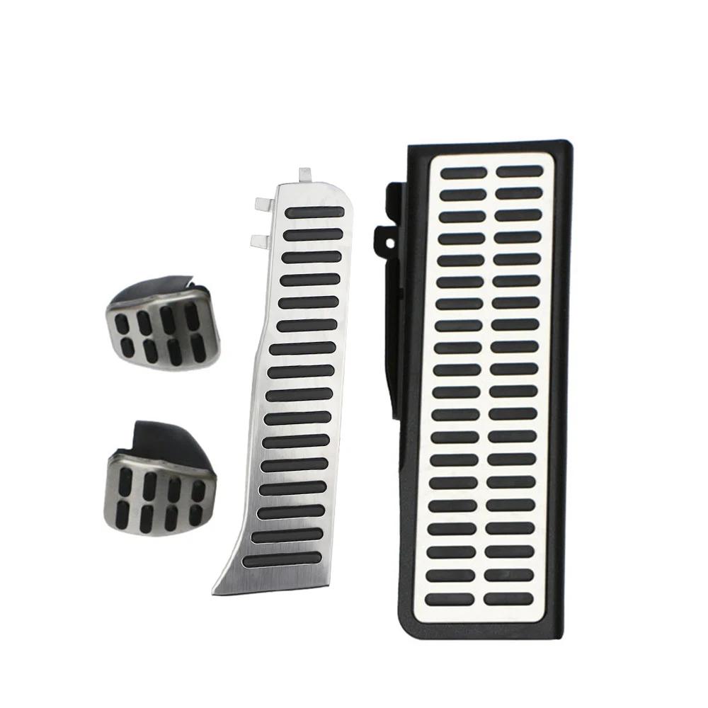 Накладки на педали автомобиля для Volkswagen VW Tiguan MK1 5N 2009 - 2014 2015 2016 LHD Педали газа и тормоза Накладка на педаль отдыха Защитные аксессуары