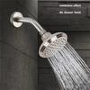 Stainless Steel Shower Head Silver Arm Bracket New Shower Arm  Bathroom Home Accessories