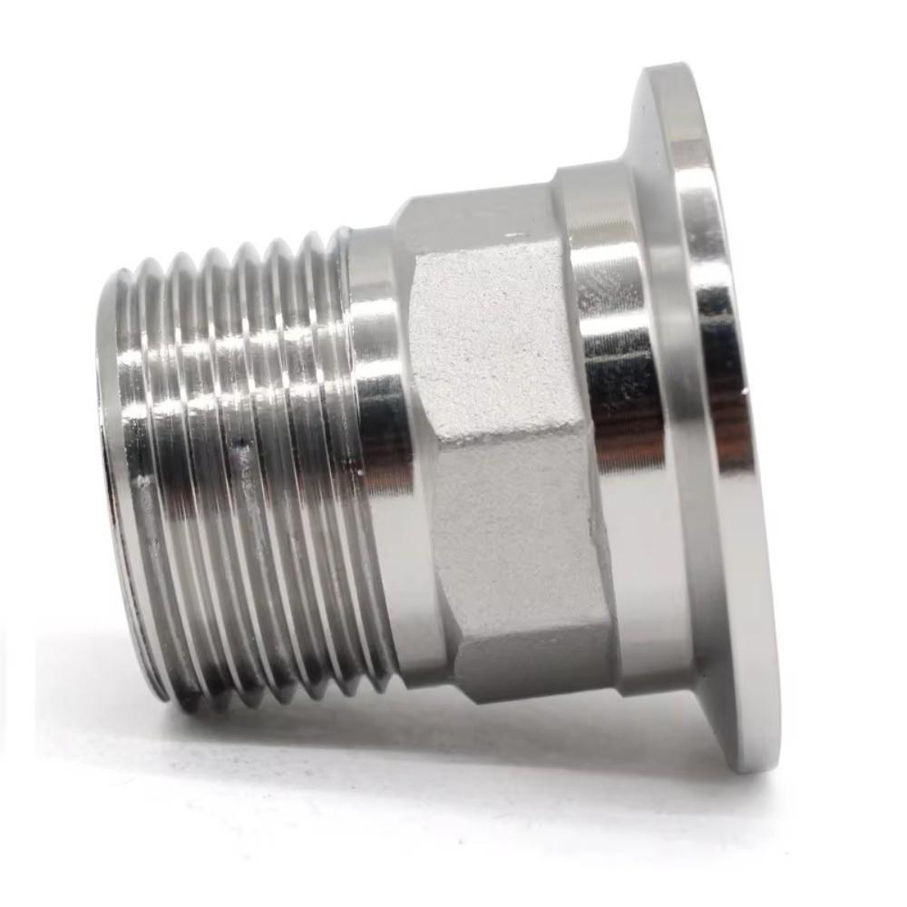 Sanitary Grade Triple Clamp Adapter Stainless Steel Adapter  Industrial Piping