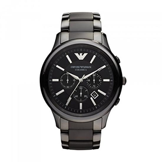 EMPORIO ARMANI CERAMICA CHRONOGRAPH AR1451 men's watch black