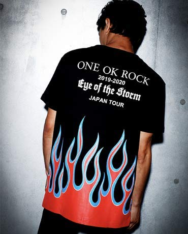 ONE OK ROCK 2019-2020 "Eye of the Storm" JAPAN Tour Official Merchandise T-Shirt - Size F (Medium)