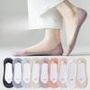 Women's Summer Ultra Thin Hollow Mesh Breathable Invisible Silicone Non Slip Socks