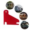 Замок для двери recreational vehicle красного цвета Легкая идентификация Безопасная конструкция Замок для входа Практичное решение Замок для двери каравана