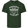 2 Year Wedding Anniversary 2nd Funny Wife Unisexs Light Cotton TShirt