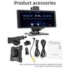 10,26'' Автомагнитола CarPlay Android-Auto Мультимедийный видеоплеер Портативный автомобильный MP5-плеер Автомобильный монитор с видеорегистратором