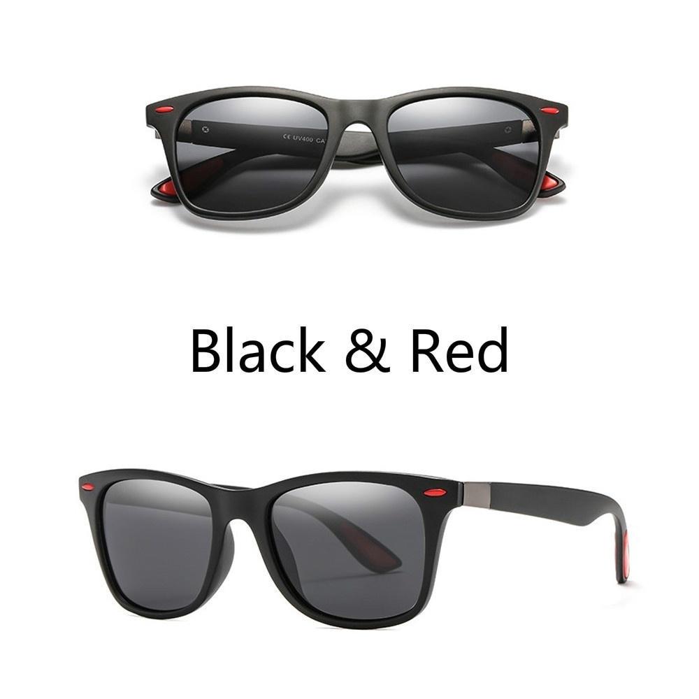 Оправа очков Мужские солнцезащитные очки Мода Поляризованные Тонированные Вождение Квадратные Классические UV400 Высокое Качество Уникальные