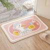 Мультяшный милый коврик для ванной комнаты, нескользящий коврик для входа в дом, коврик для ванной комнаты, впитывающий коврик у двери в ванную комнату