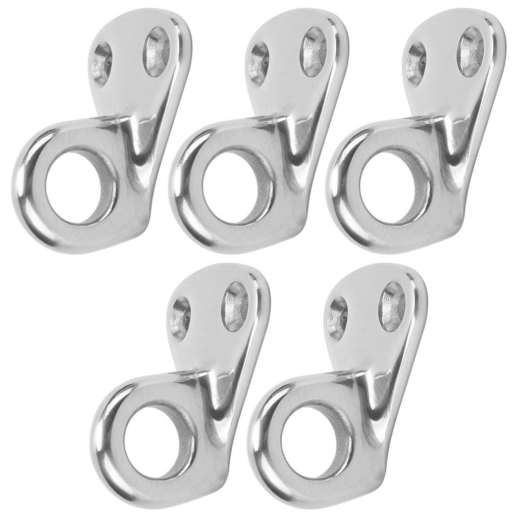 5PCS 316 Stainless Steel Mirror Polished Heavy Duty Coat Hook Hardware Accessories