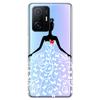 Чехол для Xiaomi 11T Pro, ТПУ Силикон, Мягкий, Мультяшный, Прозрачный Чехол для телефона Xiaomi Mi 11T 11TPro 11 T Pro, Прозрачный Coque