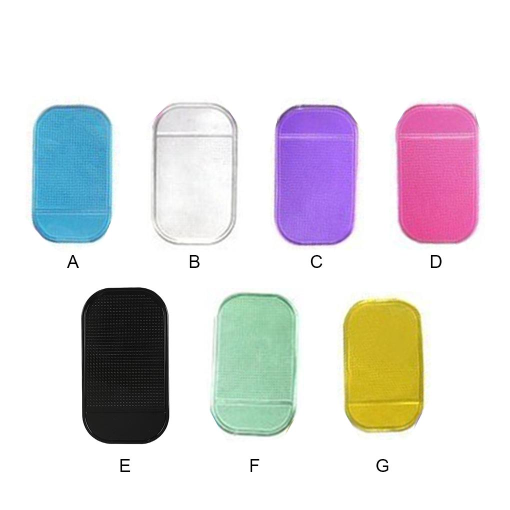 Упаковка из 10 противоскользящих ковриков, изысканные милые автомобильные аксессуары для приборной панели, коврики-пауки для автомобиля, мини-карты, свободное вращение, подкладки для телефонов