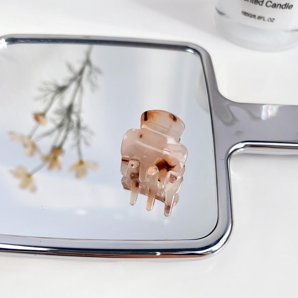 Корейская мини-заколка-краб с дофамином: Милые аксессуары для волос для женщин и детей