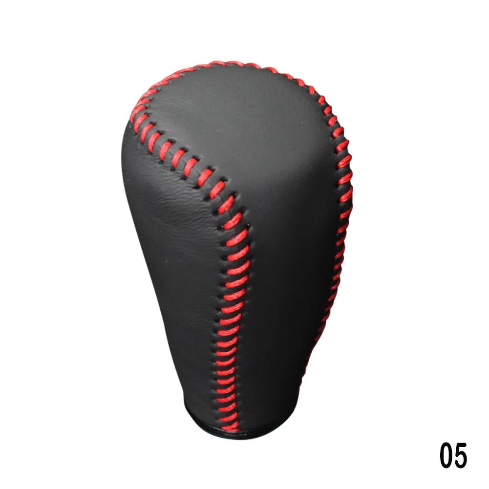 Автомобильная ПУ кожаная ручка переключения передач, чехол для нескользящей ручки переключения передач, защитные чехлы для механической коробки передач для Toyota Camry RAV4