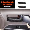 Отделка ручки двери салона из АБС-пластика под карбон для Land Cruiser LC200 J200 08-22