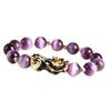 Bracelet, Feng Shui Amulet Bracelet Prosperity Mantra Bead Pi Yao Attract and Wealthy