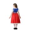 Girls Traditional Costume with Lace Trimmed Dress for Festivals and Themed Events Cosplay Outfit
