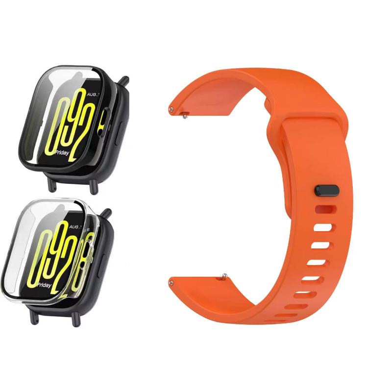 3-in-1 Screen Protector and Wristband Set for Redmi Watch 5 Active