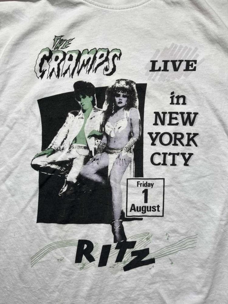 The Cramps Live In New York City Shirt Unisex Concert S-5XL AR644 Unisex T-Shirt