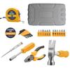 Pink Home Repair Tool Kit Portable Hand Tools Set with Hammer Vise Wrench Screwdriver for DIY Car Emergency