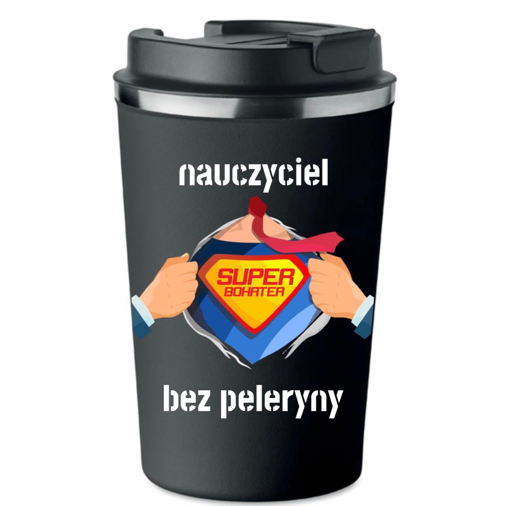Kubek termiczny premium dzień nauczyciela prezent nauczyciel bohater kt_114