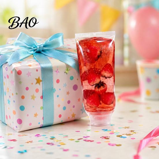 Stress Relief Gadget Toothpaste Tube Toy, Slow Rising Clear Squeeze Anti-stress Toy Anxiety Reduction Hand Exercise Relaxation for Home Office