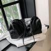 Y2K Стильная сумка через плечо для женщин, модная мотоциклетная сумка, минималистичная сумка через плечо для девочек, уличная одежда