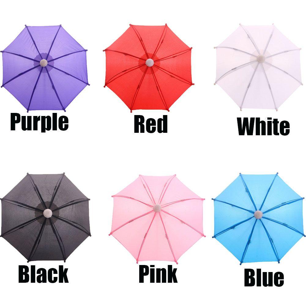 New Style Colorful Clothing Decoration Rain Gear Doll Embellishment Mini Umbrella Toy Umbrella