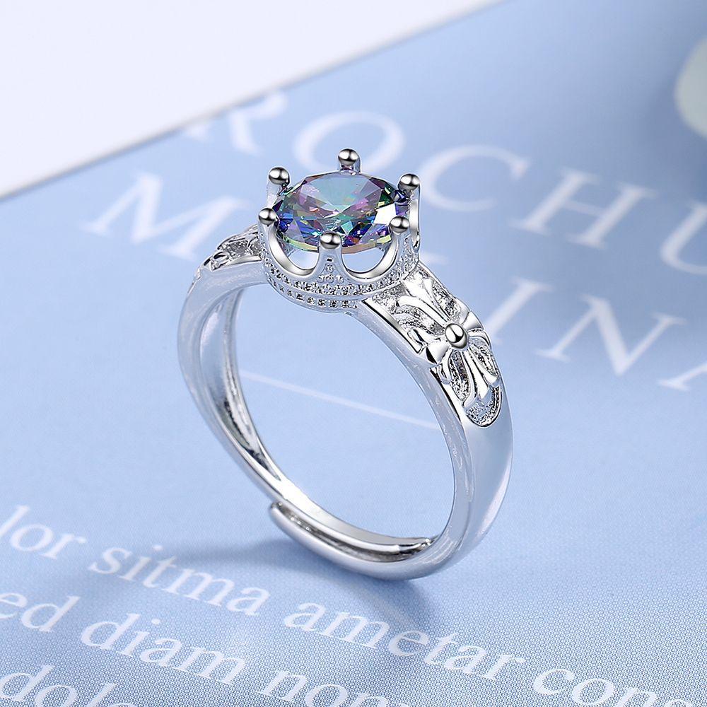 Классическое кольцо Lindon из медного сплава с цирконием, женские ювелирные изделия, свадебный подарок для вечеринки