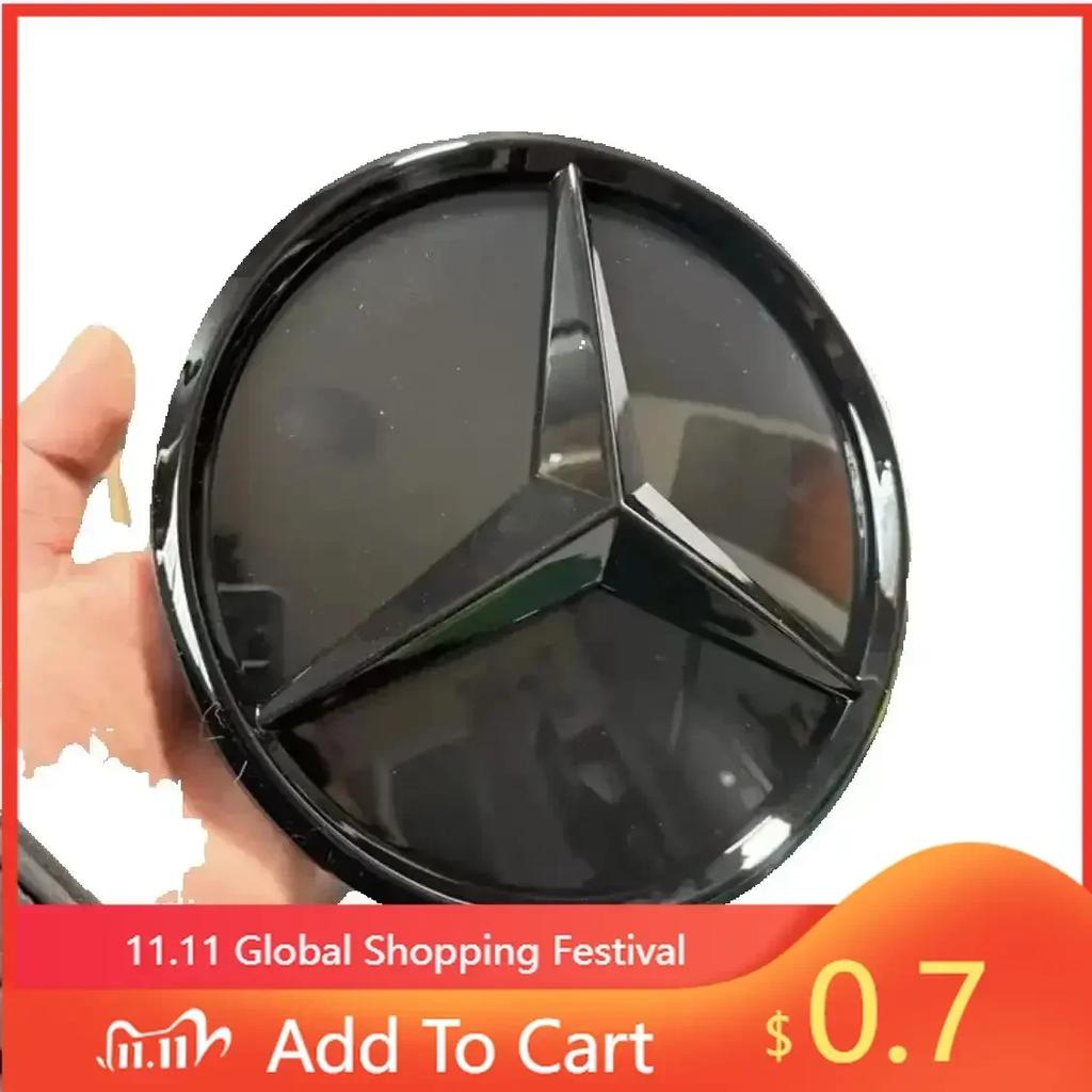 Car Sticker For Benz For Mercedes Benz W176 W246 W205 W212 W207 W217 W251 R231 W166 X166 X156 Silver And Black Front Grill Newe