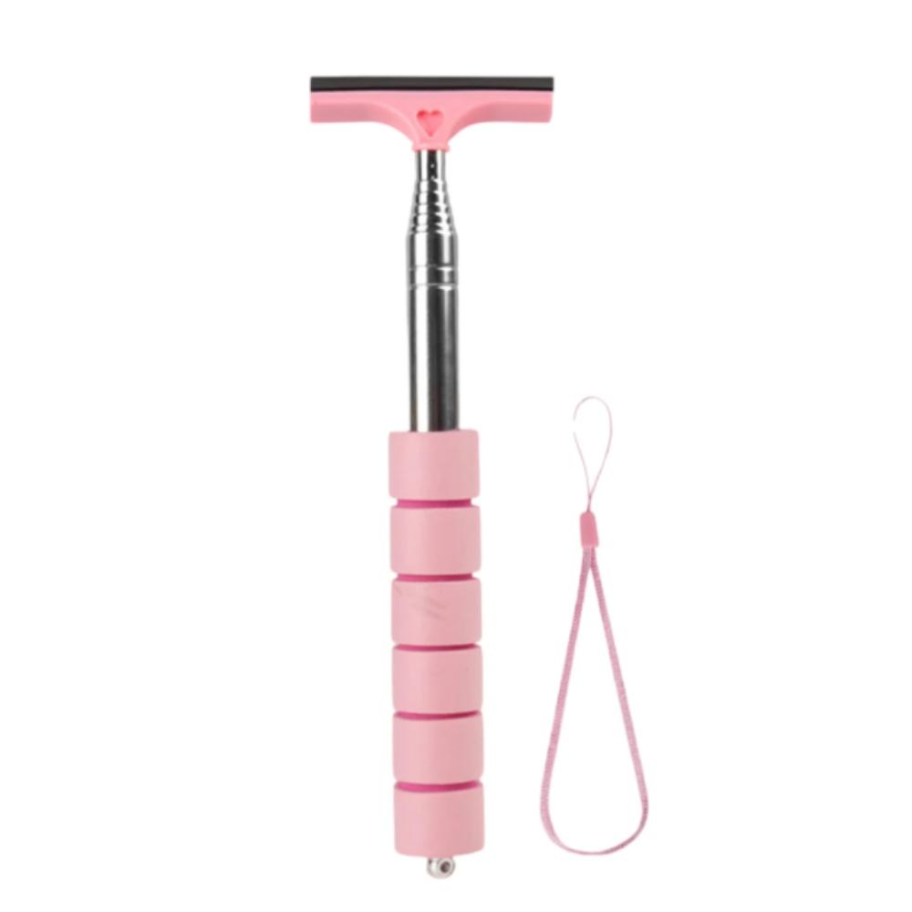 Telescopic Retractable Auto Mirror Wash Cleaning Brush Rearview Mirror Water Remover Glass Care