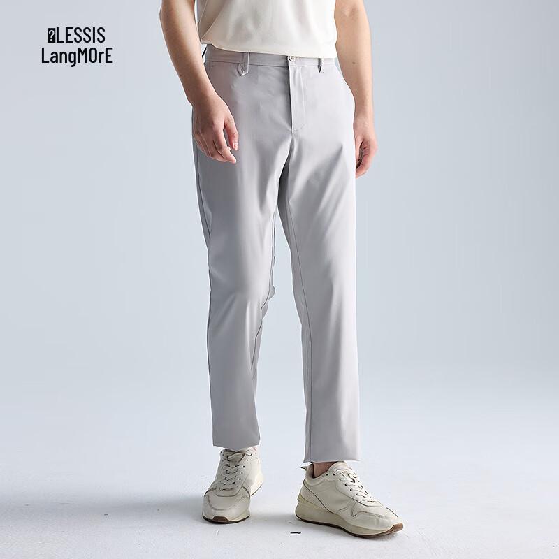 LILANZ Men's Tencel Cool-Feel Straight-Leg Casual Pants