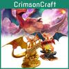 Premium 23cm Charizard Pvc Figure Unique Golden Color Design Eye-catching Home Decor