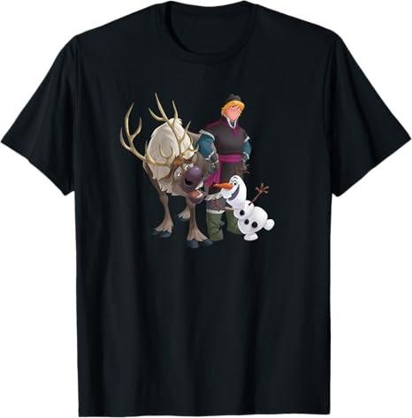 Frozen Kristoff Olaf Sven TShirt