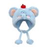 Korean Style Ear Protection Hat Cute Fluffy Beanie Hat Fashion Elephant Warm Hat  Outdoor