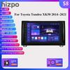 Android 12 Авторадио для Toyota Tundra XK50 2014-2021 Автомобильное радио Мультимедийный видеоплеер Навигация Стерео GPS Carplay 4G RDS BT Bluetooth RDS FM